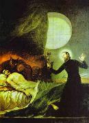 Francisco Jose de Goya St.Francis Borgia Exorsizing oil painting
